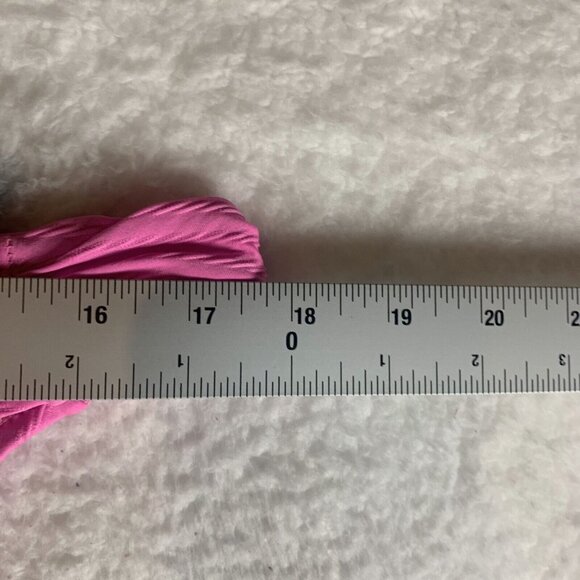 Jessica Simpson Bikini Bottom Women's XL Pink Pretty Pique Side-Shirred‎ S9478 - Picture 4 of 7